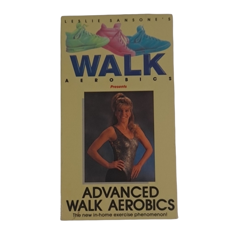 Vintage Leslie Sansone's Advanced Walk Aerobics VHS 1989